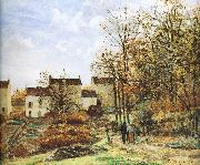 Walking in the countryside Camille Pissarro